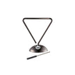 MEINL Percussion TRIL Liquid Triangle, Black Nickel
