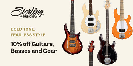 Sterling by Music Man 10% Off | Swee Lee Philippines