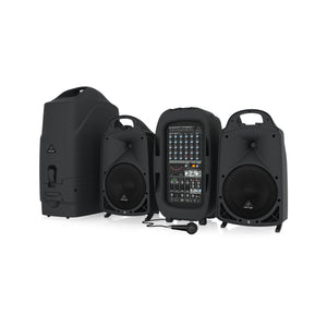 Behringer Europort PPA2000BT 8-channel Portable PA System with Bluetooth