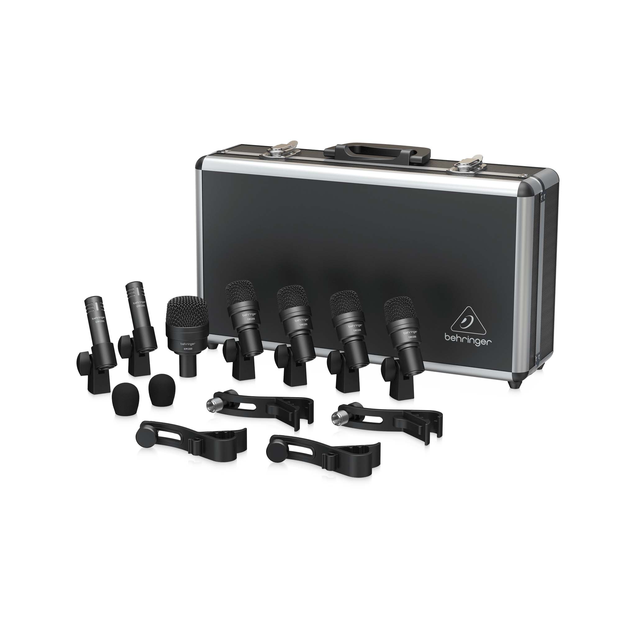 Behringer BC1200 Professional 7-piece Drum Microphone Set