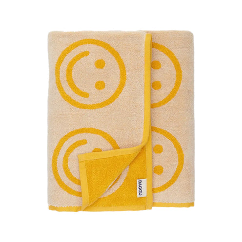 Baggu Bath Towel, Happy Marigold