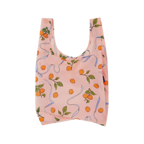 Baggu Standard Shopper Bag, Apricots & Ribbons