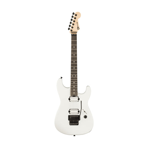 Charvel Jim Root Signature Pro-Mod San Dimas Style 1 HH Floyd Rose Electric Guitar, Satin White (B-Stock)