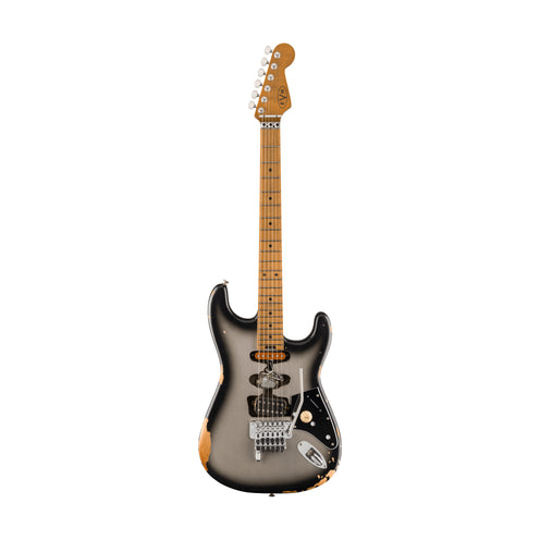 EVH Limited Edition Frankenstein Series Relic Electric Guitar, Silverburst