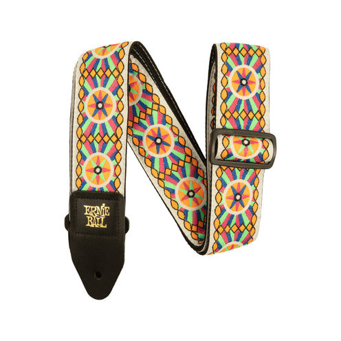 Ernie Ball Jacquard Guitar Strap, Candy Sun