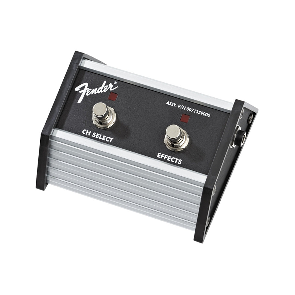 Fender 2 Button Amplifier Footswitch, Channel Select-Effects On-Off