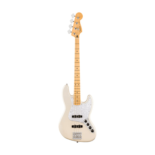 Fender Player II Modified Active Jazz Bass Guitar, Maple FB, Olympic Pearl