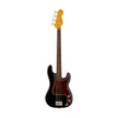 Fender American Vintage II 60 Precision Bass Electric Guitar, RW FB, Black