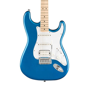 Squier Affinity Series HSS Stratocaster Guitar Pack, Maple FB, Lake Placid Blue, 230V, EU