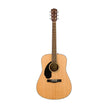 Fender CD-60S Dreadnought Left-Handed Acoustic Guitar, Walnut FB, Natural