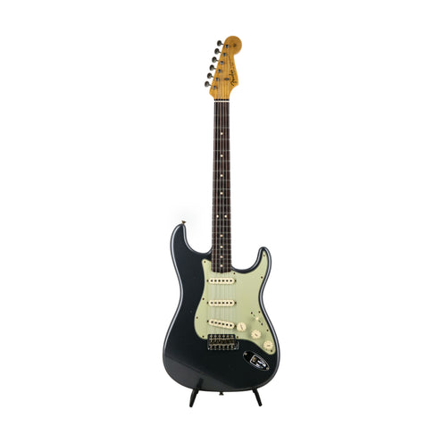 Fender Custom Shop 1963 Stratocaster Journeyman Guitar, Charcoal Frost Metallic