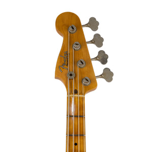 Fender Custom Shop J Signature Precision Bass Heavy Relic Guitar, Maple FB, Champagne Gold