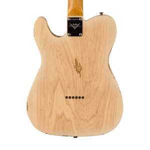 Fender Custom Shop 1964 Telecaster Relic Electric Guitar, RW FB, Natural Blonde