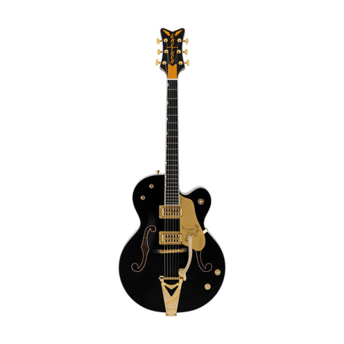 Gretsch G6136TJR-BLK Limited Edition Falcon Jr. Guitar w/Bigsby, Black