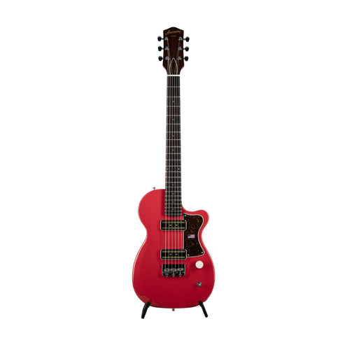 Harmony Standard Series Factory Special Juno Electric Guitar w/Case, Fiesta Red