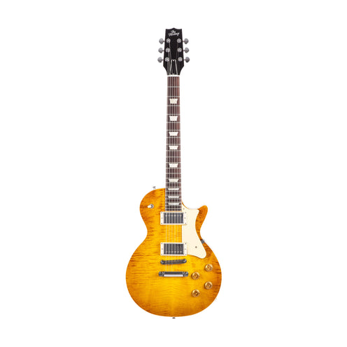 Heritage Standard Collection Factory Special H-150 Electric Guitar w/Case, Dirty Lemon Burst Dark Back