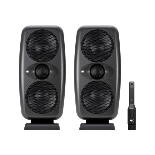 IK Multimedia iLoud MTM MKII Powered Studio Monitor Pair, Black