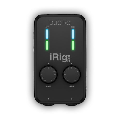 IK Multimedia iRig Pro Duo I/O 2 Channel USB Audio/Midi Interface