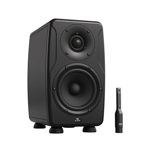 IK Multimedia iLoud Precision 5 5-inch Powered Studio Monitor Single, Black