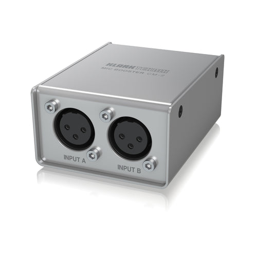 Klark Teknik MIC BOOSTER CM-2 2 Channel Dynamic Microphone Booster