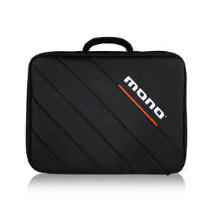 MONO Pedalboard Rail Small, Black and Stealth Club Accessory Case, Black