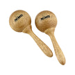NINO Percussion NINO7 Wood Maracas, Small