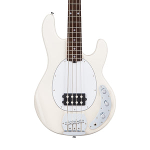Sterling S.U.B Series RAY4 4-String Electric Bass Guitar, Jatoba FB, Vintage Cream