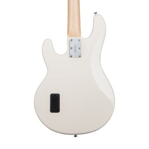 Sterling S.U.B Series RAY4 4-String Electric Bass Guitar, Jatoba FB, Vintage Cream