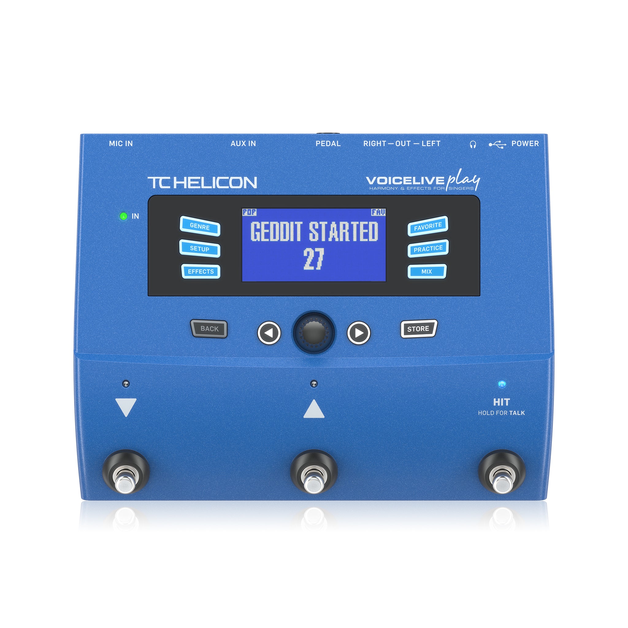 TC-Helicon VoiceLive Play Vocal Effects Pedal