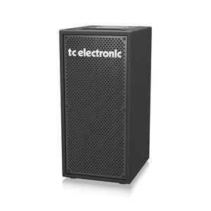 TC Electronic BC208 Vertical 200 Watt 2x8 Inch Portable Bass Cabinet With Superior Tone