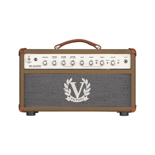Victory MK Clean 100W Hand-Wired Amplifier Head, Fawn
