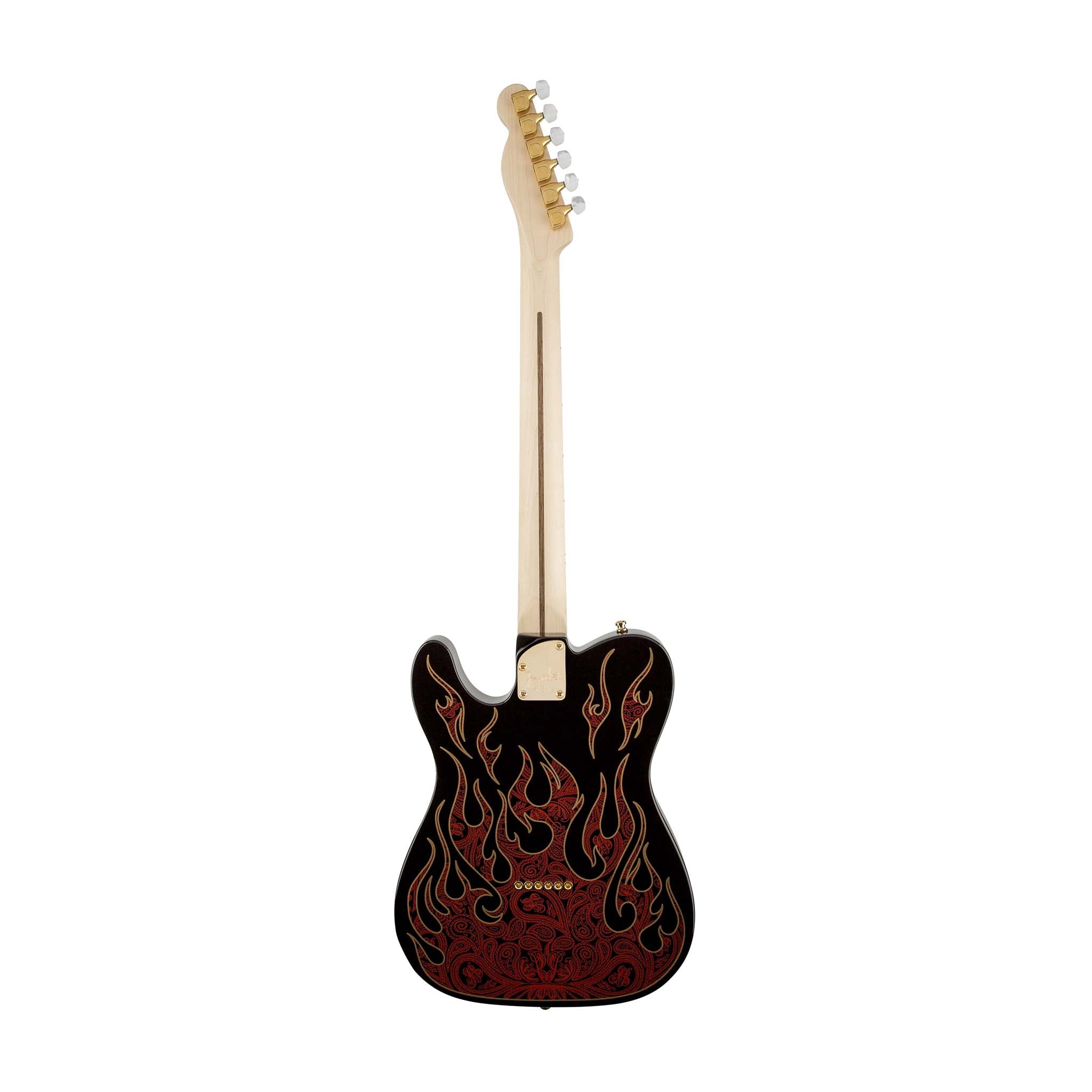 Fender James Burton Telecaster Electric Guitar w/Case, Maple Neck