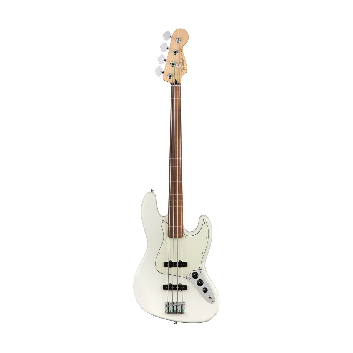 Fender Player Jazz Bass Fretless Bass Guitar. Pau Ferro FB, Polar