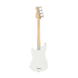 Fender American Performer Mustang Bass Guitar, RW FB, Arctic White