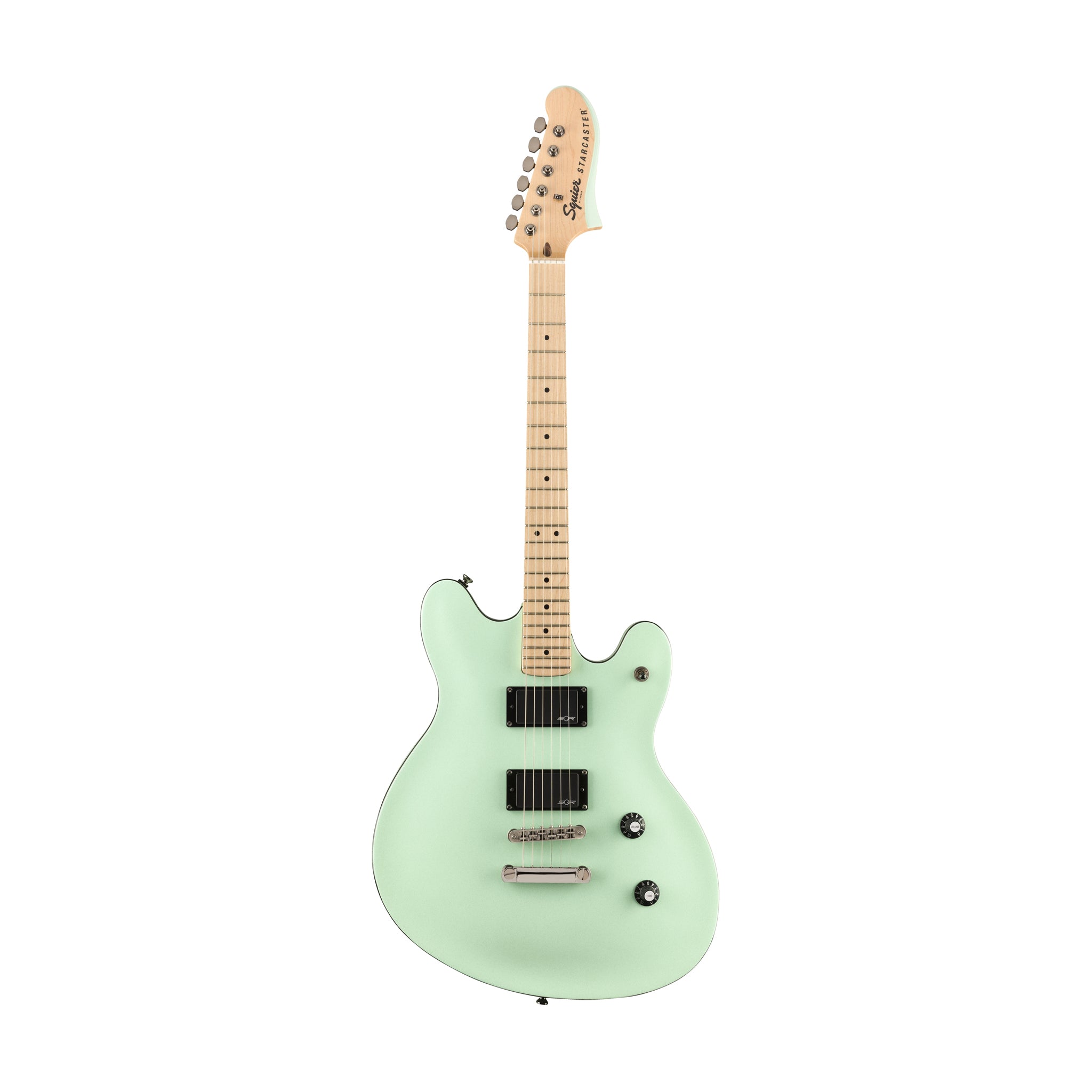 Squier Starcaster オリーブグリーン Squier Contemporary Starcaster Electric Guitar, Maple FB, Surf