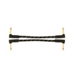 Fender Deluxe Series Patch Cable, Black Tweed, 2 Pack