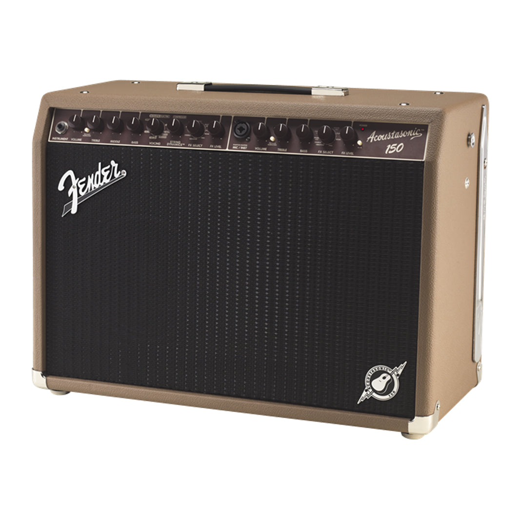 Ampli Fender Acoustasonic 40 Watts - Idéal Guitare Acoustique & Micro, Réverb Intégrée, Haut-parleurs 2x6.5"