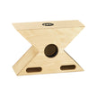 MEINL Percussion HTOPCAJ3NT Hybrid Slap-Top Cajon, Baltic Birch