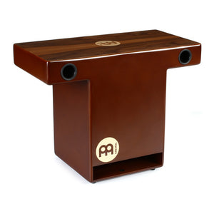 MEINL Percussion TOPCAJ2WN Turbo Slat-Top Cajon, Walnut