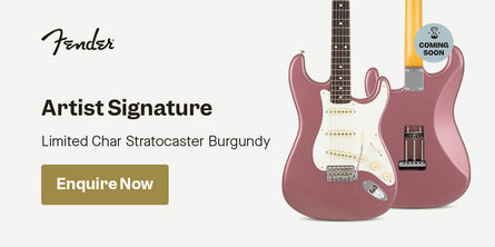 Fender Limited Char Stratocaster Burgundy | Swee Lee Philippines