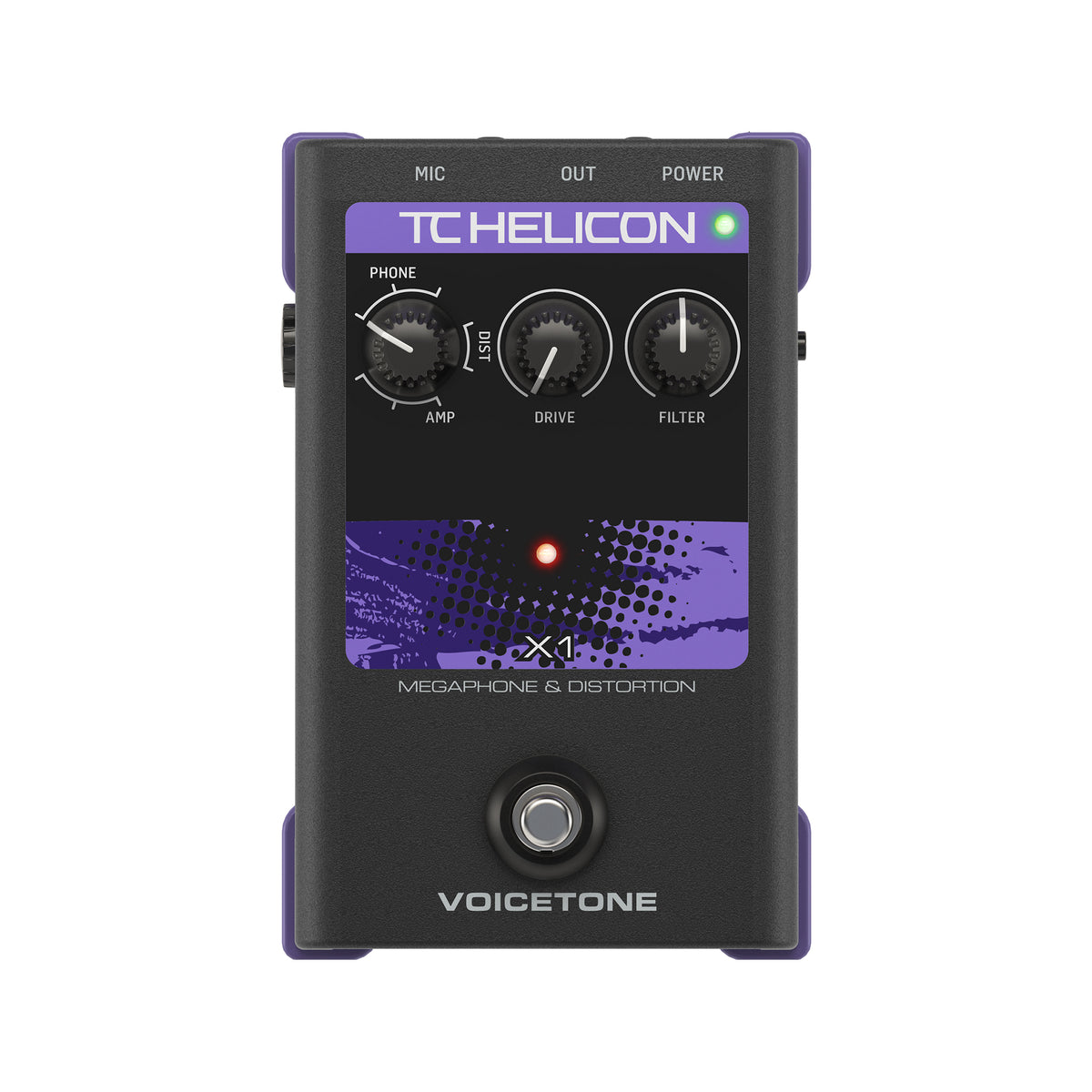 TC-Helicon VoiceTone X1 Megaphone and Distortion Vocals