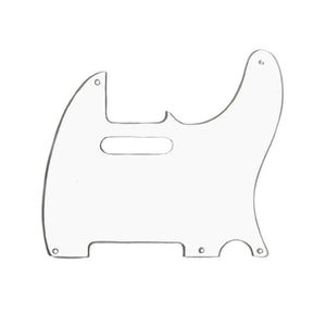 Allparts PG-0560-031 Clear Acrylic Guitar Pickguard for Telecaster