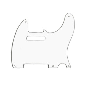 Allparts PG-0560-031 Clear Acrylic Guitar Pickguard for Telecaster