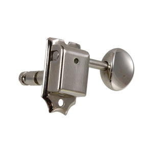 Allparts TK-0779-001 Nickel Gotoh Locking Tuners, Set of 6