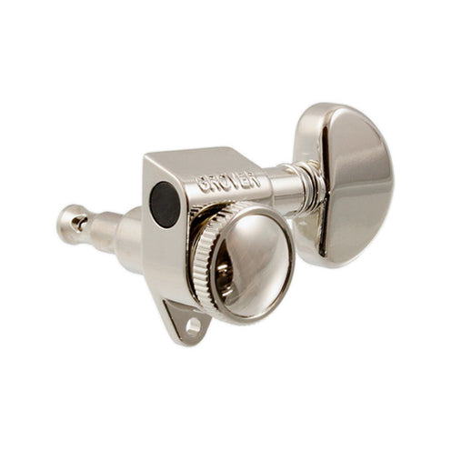 Allparts TK-7935 Grover Nickel Locking Tuners 3x3, Set of 6