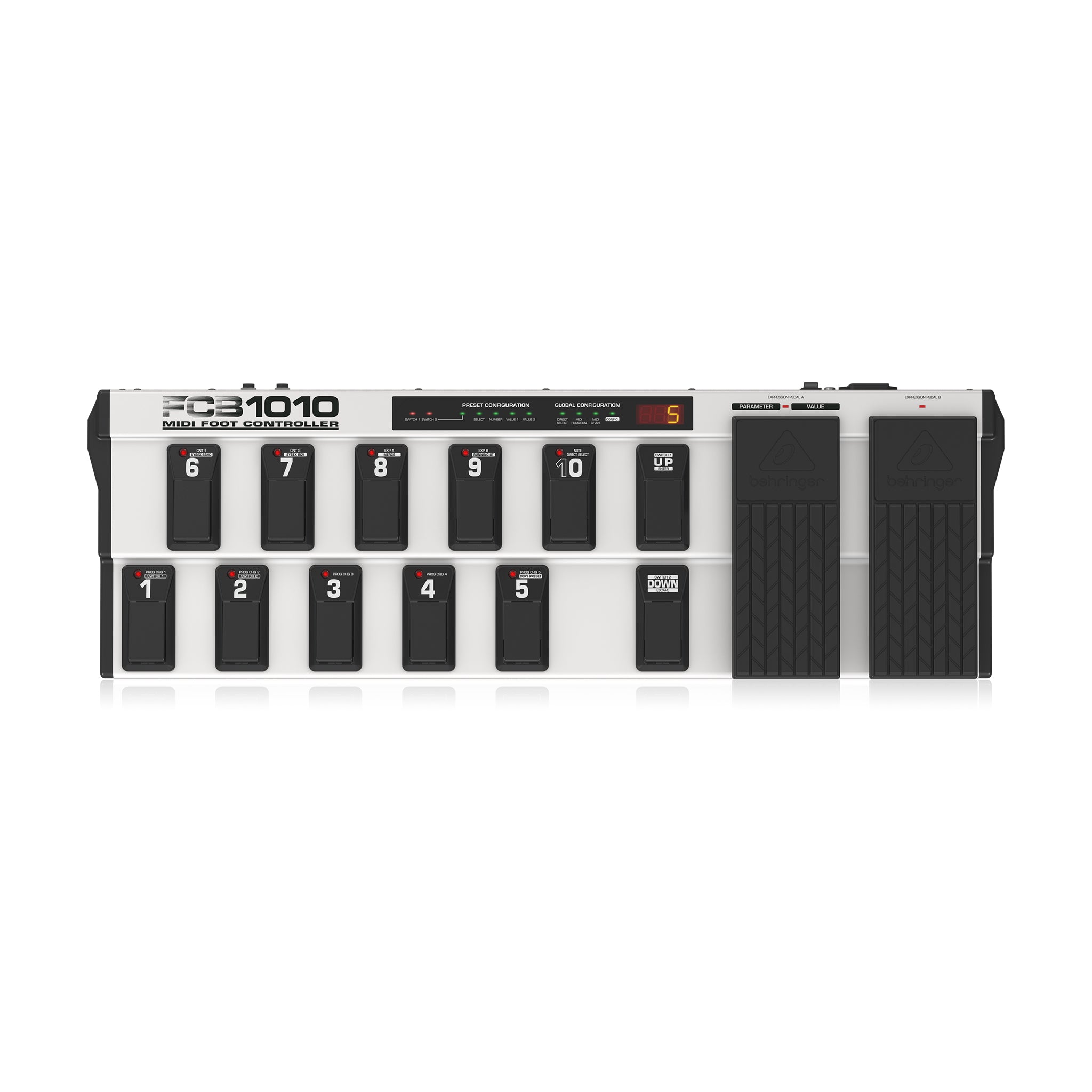 behringer switch pedal Behringer MIDI Foot Controller FCB1010 – Swee Lee Philippines