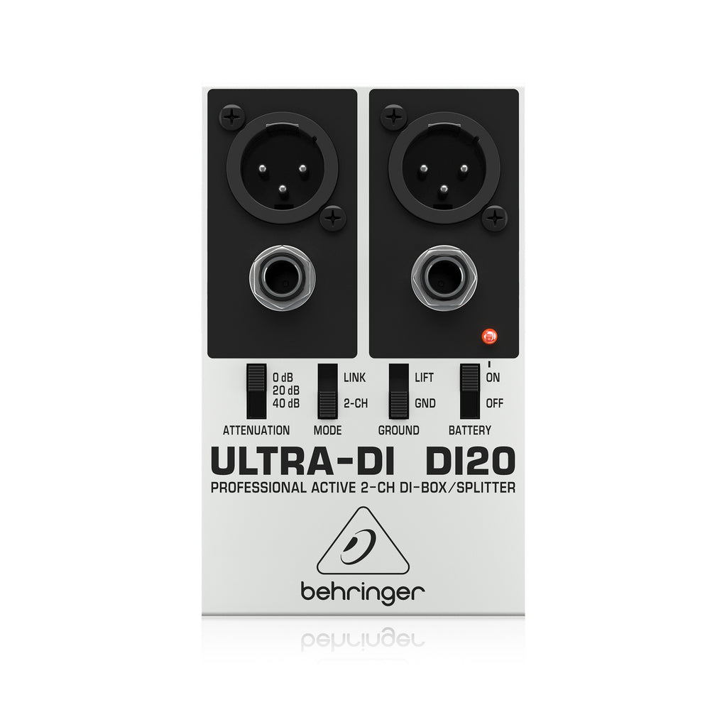 Behringer Ultra-DI DI20 2-Channel Active Direct Box / Splitter
