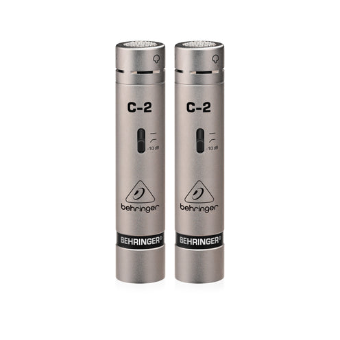 Behringer C-2 Matched Studio Condenser Microphones, Pair