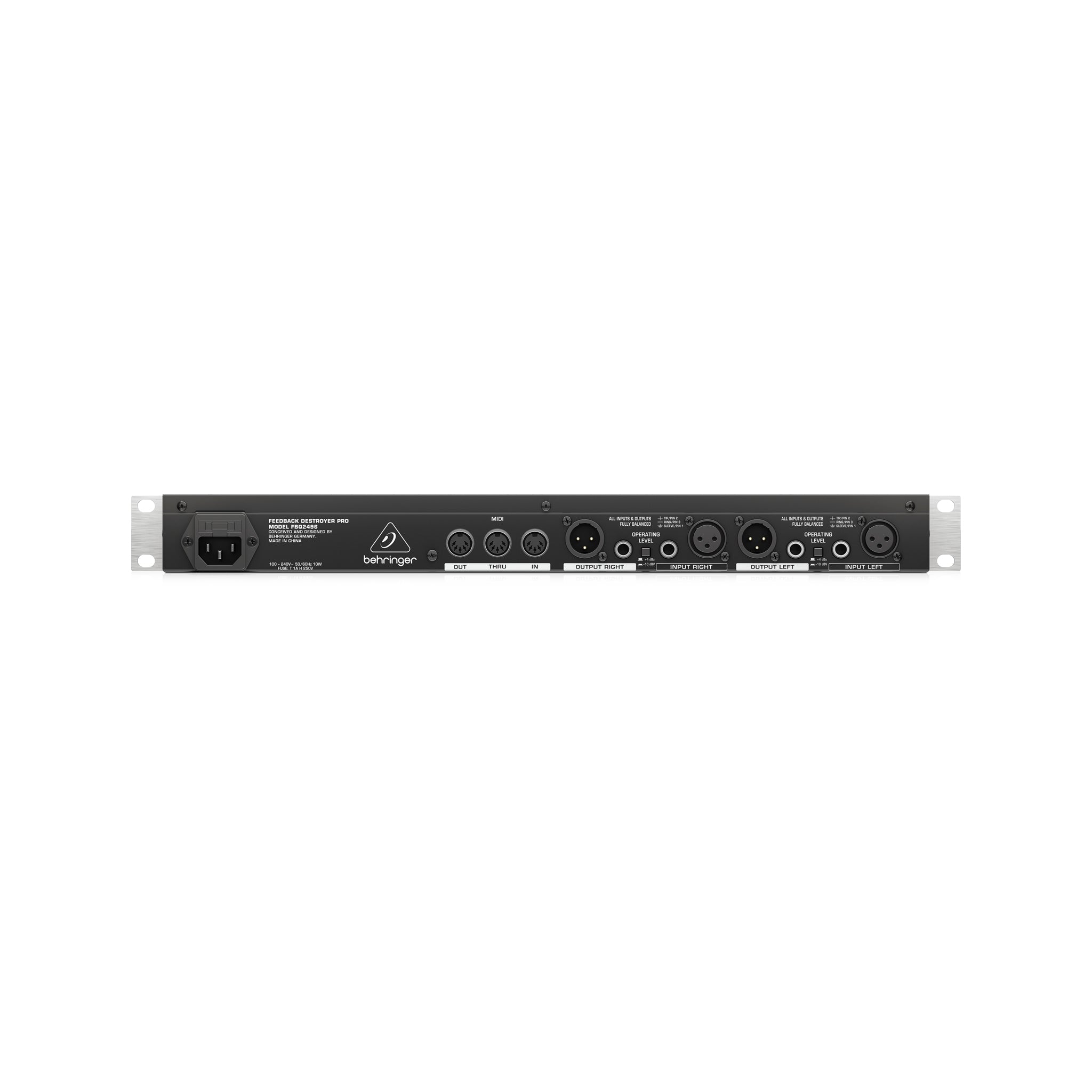 Behringer Feedback Destroyer Pro FBQ2496 – Swee Lee Philippines