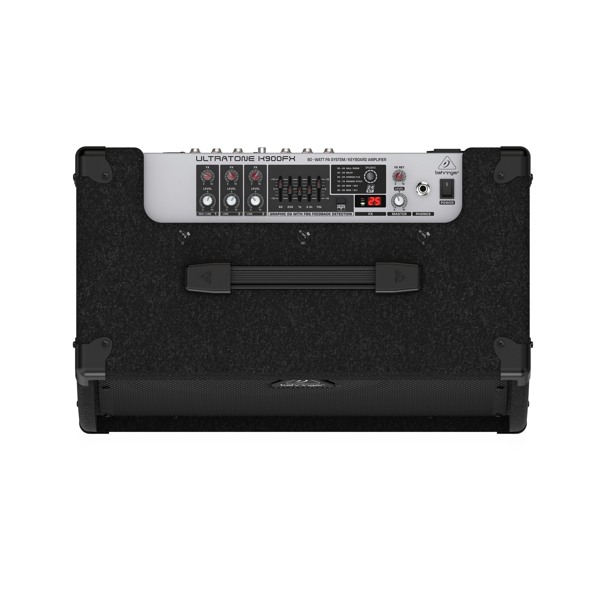 Behringer K900FX Ultratone 90W 3-Channel PA System & Keyboard